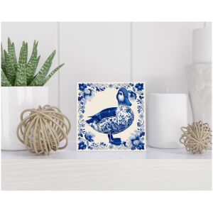 Tegel 15x15 cm Delfts blauw