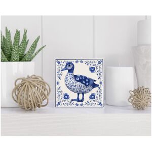 Tegel 15x15 cm Delfts blauw