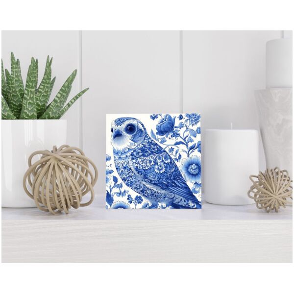 Tegel 15x15 cm Delfts blauw