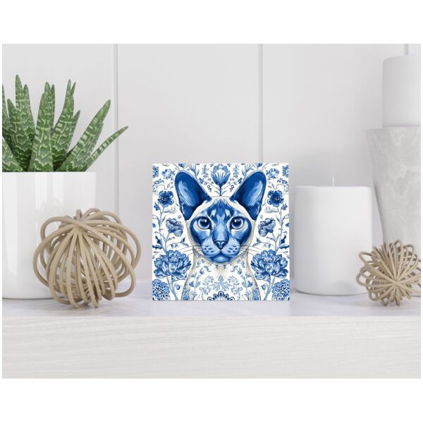 Tegel 15x15 cm Delfts blauw