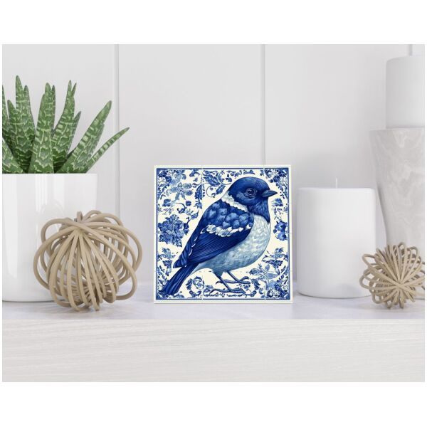 Tegel 15x15 cm Delfts blauw