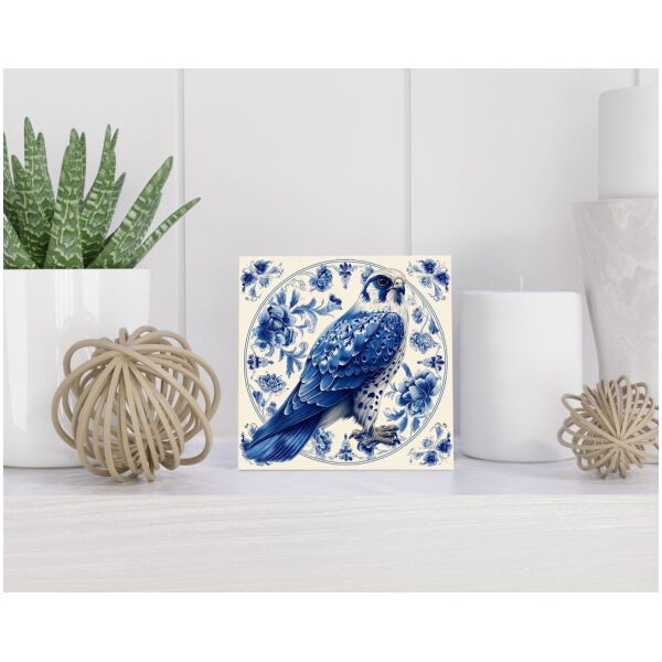 Tegel 15x15 cm Delfts blauw