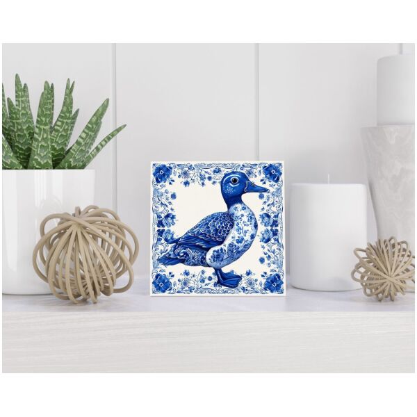 Tegel 15x15 cm Delfts blauw