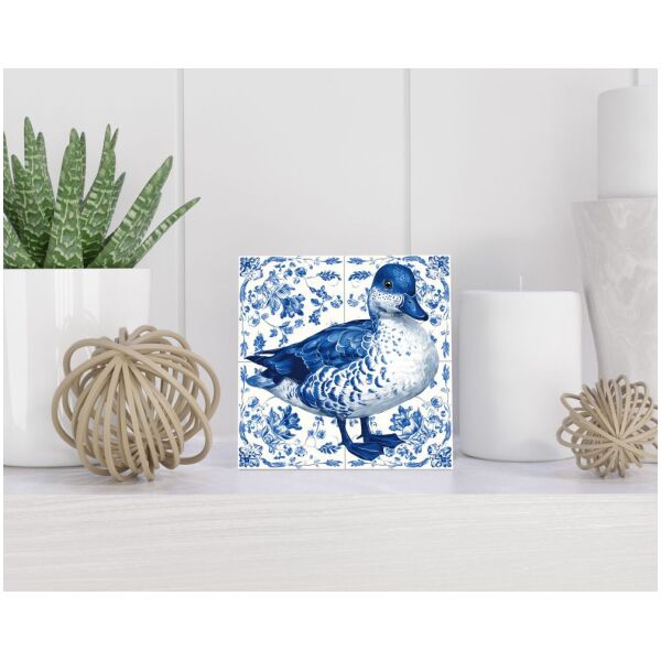 Tegel 15x15 cm Delfts blauw