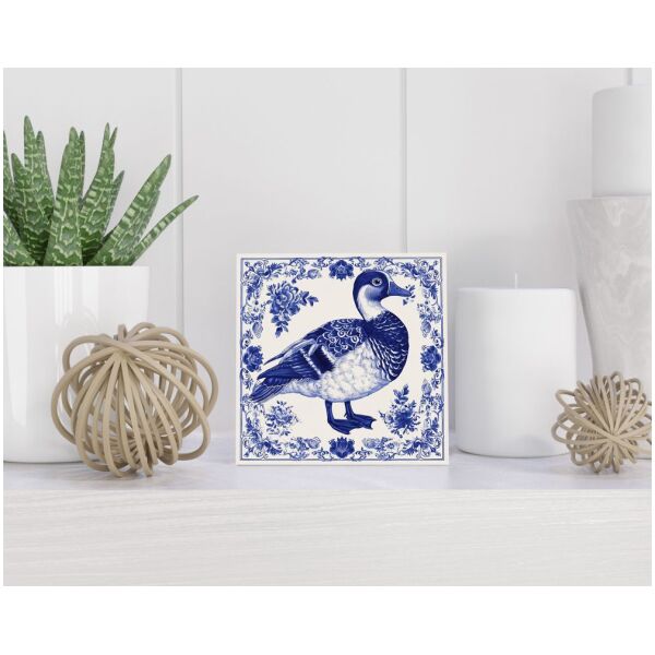 Tegel 15x15 cm Delfts blauw