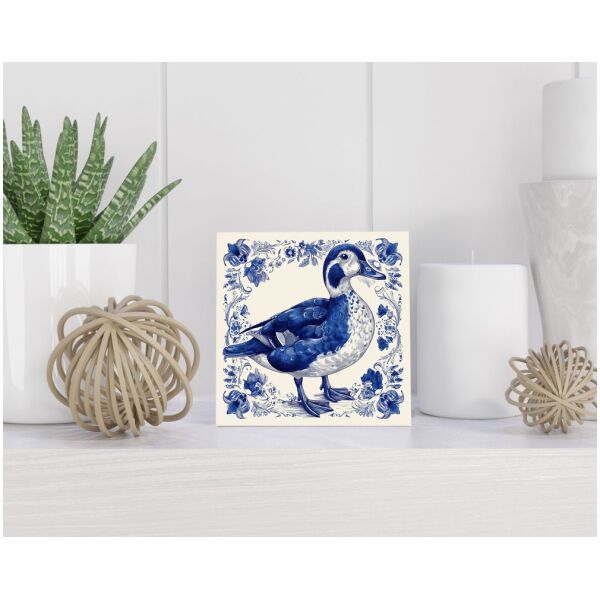 Tegel 15x15 cm Delfts blauw