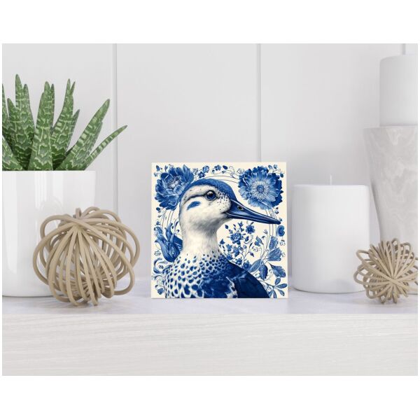 Tegel 15x15 cm Delfts blauw