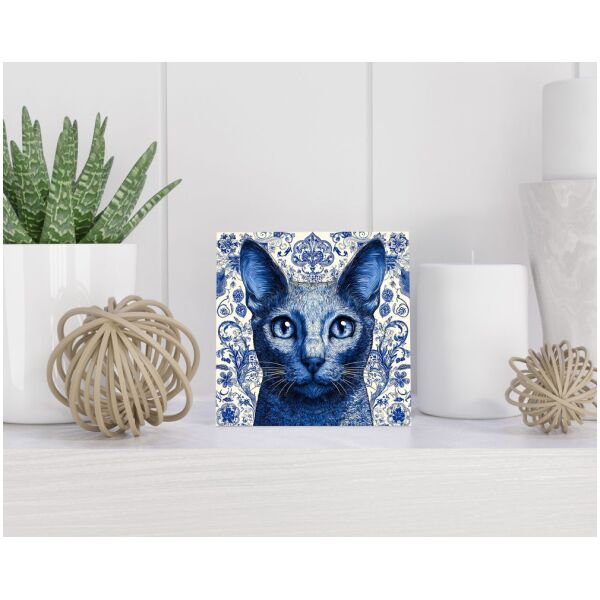 Tegel 15x15 cm Delfts blauw