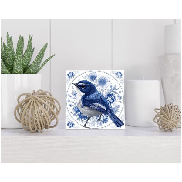 Tegel 15x15 cm Delfts blauw