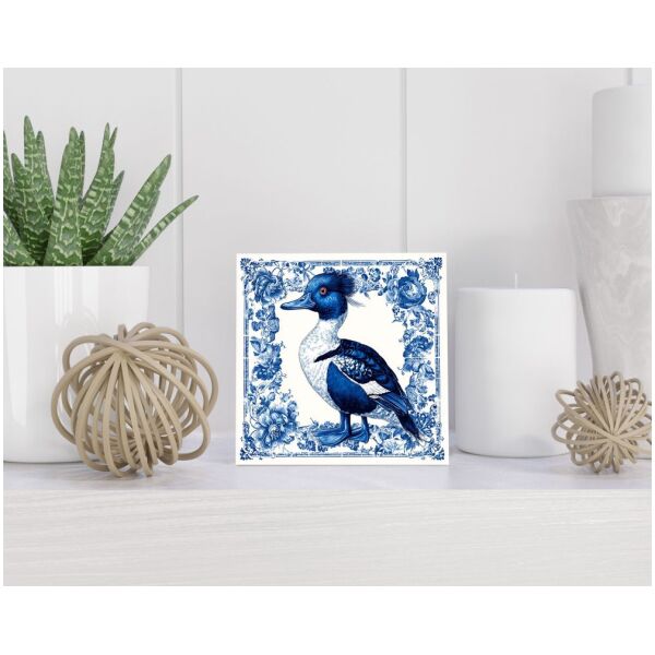 Tegel 15x15 cm Delfts blauw