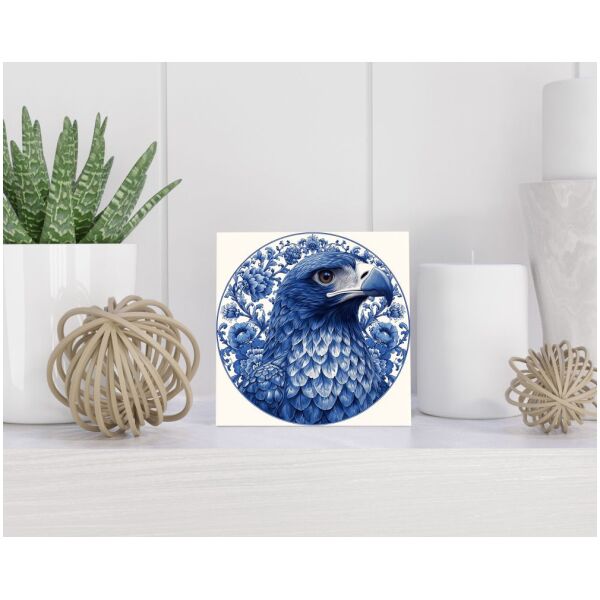 Tegel 15x15 cm Delfts blauw