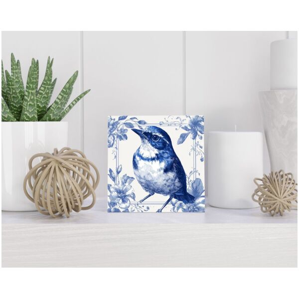 Tegel 15x15 cm Delfts blauw