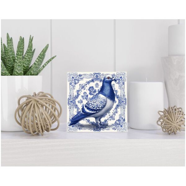 Tegel 15x15 cm Delfts blauw