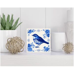 Tegel 15x15 cm Delfts blauw