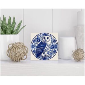 Tegel 15x15 cm Delfts blauw