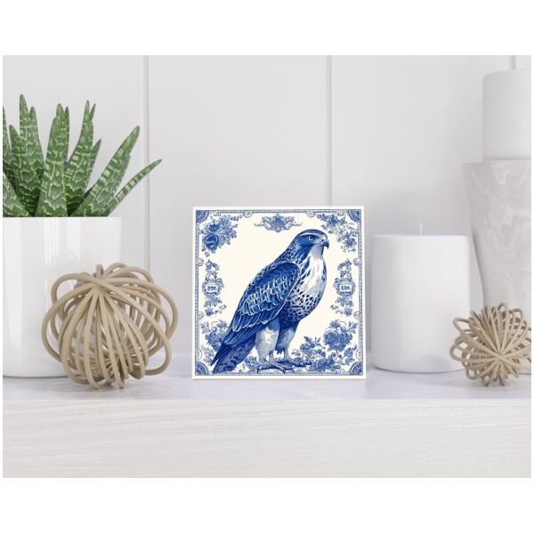 Tegel 15x15 cm Delfts blauw