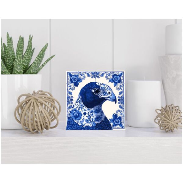 Tegel 15x15 cm Delfts blauw