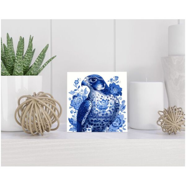 Tegel 15x15 cm Delfts blauw