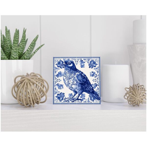 Tegel 15x15 cm Delfts blauw