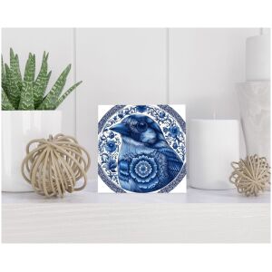 Tegel 15x15 cm Delfts blauw