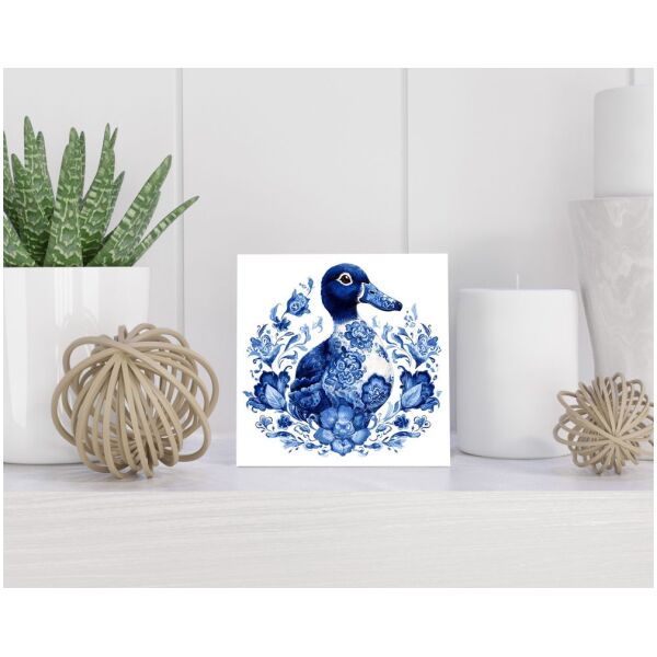 Tegel 15x15 cm Delfts blauw