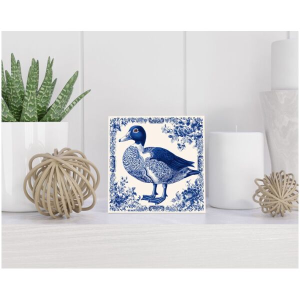 Tegel 15x15 cm Delfts blauw