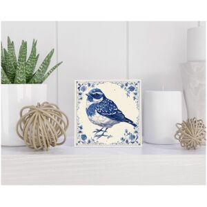 Tegel 15x15 cm Delfts blauw