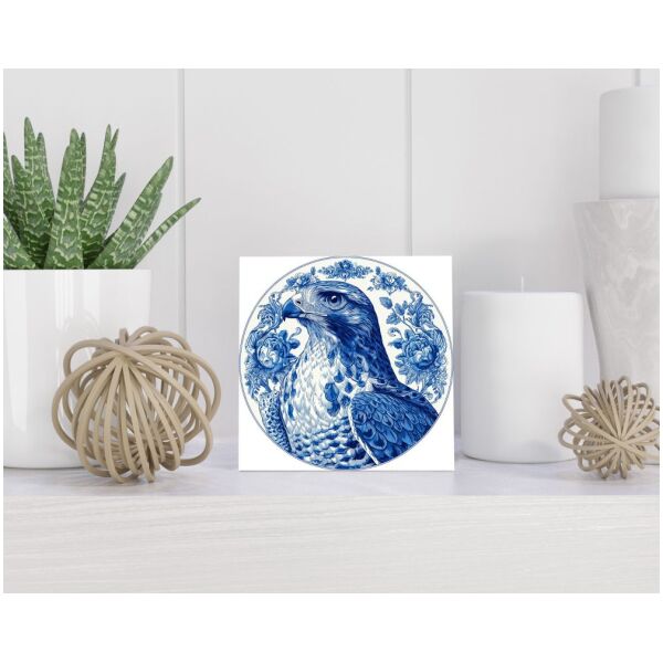 Tegel 15x15 cm Delfts blauw