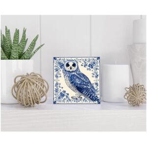 Tegel 15x15 cm Delfts blauw