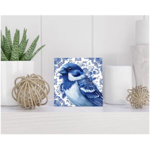 Tegel 15x15 cm Delfts blauw