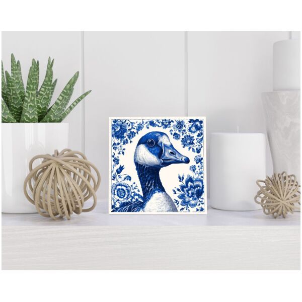 Tegel 15x15 cm Delfts blauw