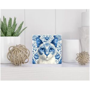 Tegel 15x15 cm Delfts blauw