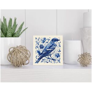 Tegel 15x15 cm Delfts blauw