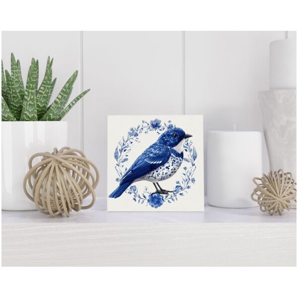 Tegel 15x15 cm Delfts blauw