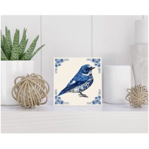 Tegel 15x15 cm Delfts blauw