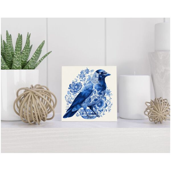 Tegel 15x15 cm Delfts blauw