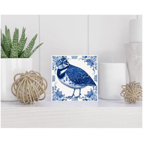 Tegel 15x15 cm Delfts blauw