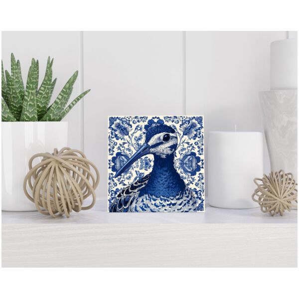 Tegel 15x15 cm Delfts blauw