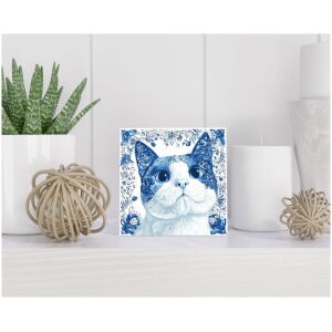 Tegel 15x15 cm Delfts blauw