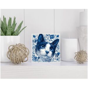 Tegel 15x15 cm Delfts blauw