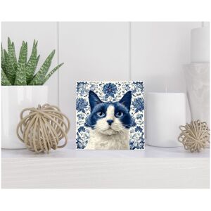 Tegel 15x15 cm Delfts blauw