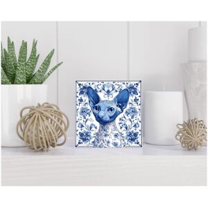 Tegel 15x15 cm Delfts blauw