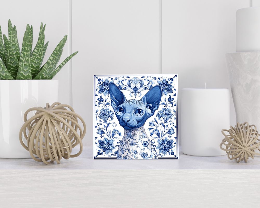Tegel 15X15 Cm Met Delfts Blauw Cadeau Decoratie | Tegeltjes Met Tekst | Tegeltjes Met Spreuken | Collega | Oma | Opa | Pensioen | Mama | Papa | Vriend Tegel 15x15 cm Delfts blauw