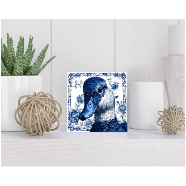 Tegel 15x15 cm Delfts blauw