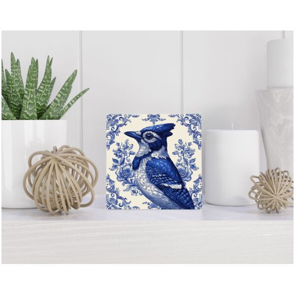 Tegel 15x15 cm Delfts blauw