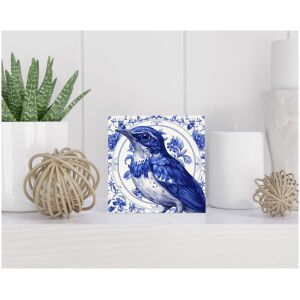 Tegel 15x15 cm Delfts blauw