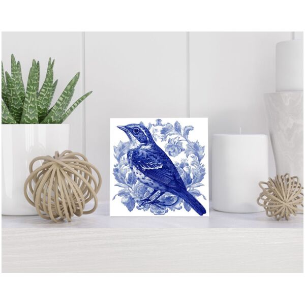 Tegel 15x15 cm Delfts blauw