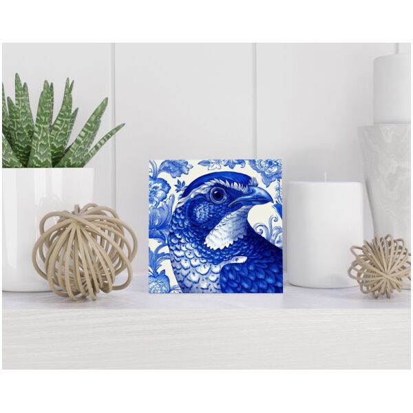 Tegel 15x15 cm Delfts blauw