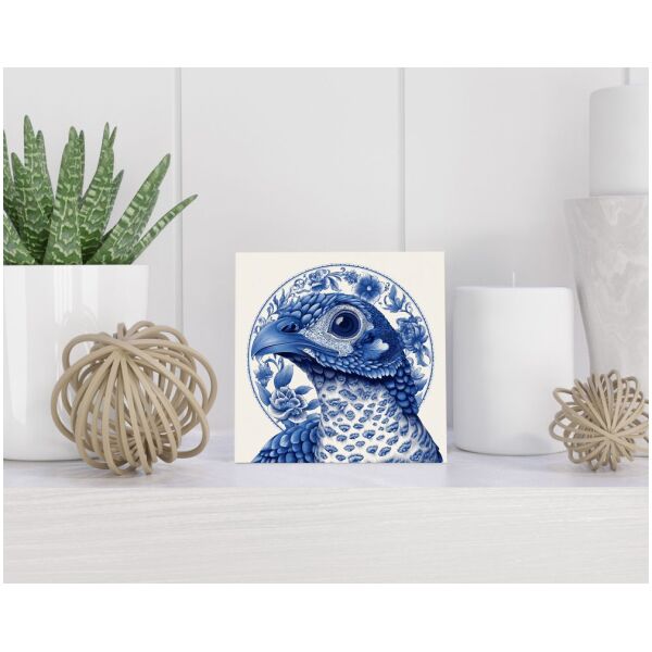 Tegel 15x15 cm Delfts blauw