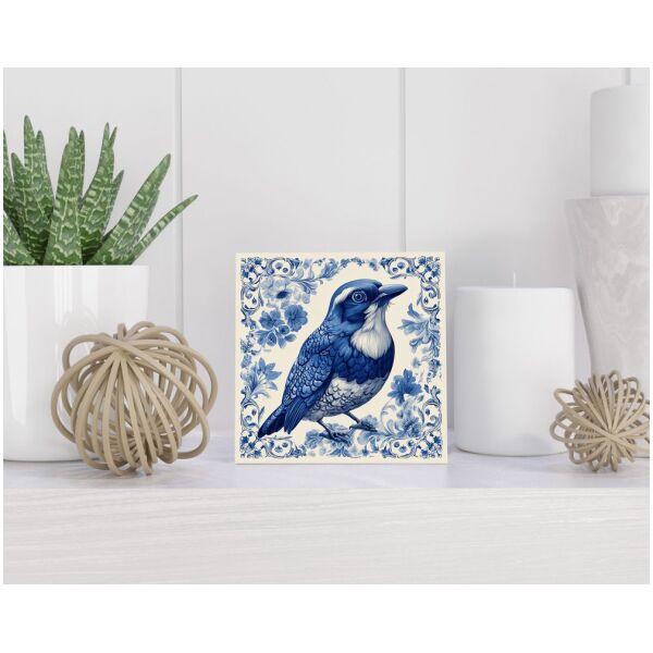 Tegel 15x15 cm Delfts blauw